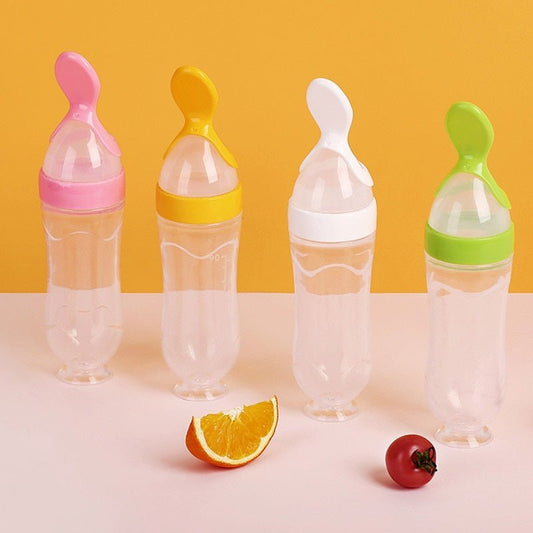 Biberon avec cuillère pour nouveau-né | EasyBottle™ - Boutchoubebe